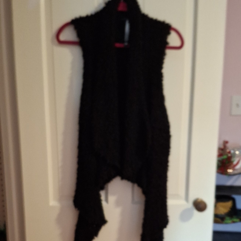 Kensie Black Women's Sweater Vest